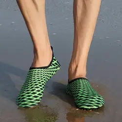 Lover пляжные водонепроницаемая обувь для путешествий вверх по реке Aqua шлепанцы для Плавания Для женщин Легкий полосатые сандалии для