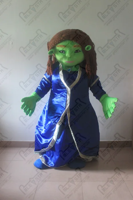 Monster fiona и shrek маскарадные костюмы с твердым лицом | Тематическая одежда униформа