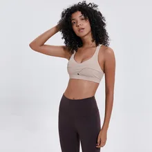 Спортивная одежда для женщин тренажерный зал Йога Топ спортивный бюстгальтер спортивный Топ Спортивная рубашка Женский тренажерный зал фитнес женщина жизненный бесшовный тренировочный топ быстрый сухой