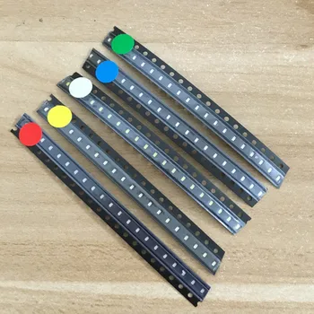 

5 colors x20pcs =100pcs SMD 0603 led kit Red/Green/Blue/Yellow/White LED Light Diode Free Shipping KIT