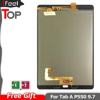 

9.7" New LCD For Samsung Galaxy Tab A 9.7 P550 P555 LCD Display + Touch Screen Digitizer Assembly