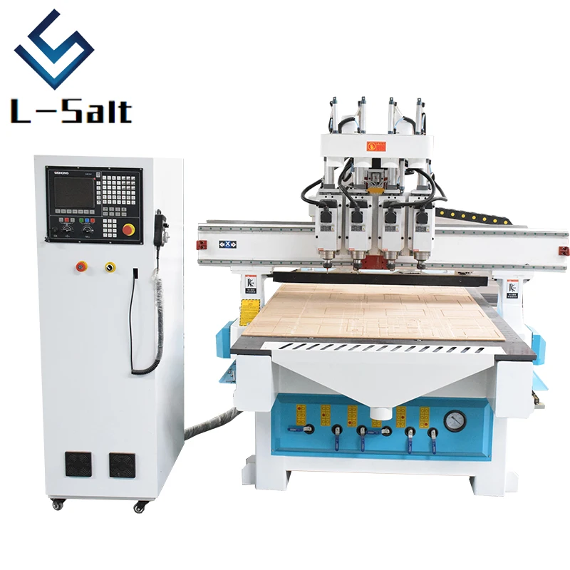 Деревянный маршрутизатор Многофункциональный 1325 ATC 3D древесины CNC гравировальный станок