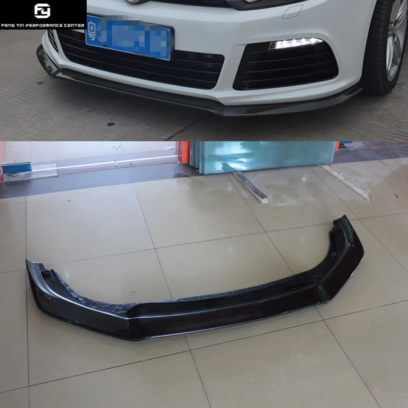 

Golf 6 MK6 R20 carbon fiber front bumper lip diffuser for VW Volkswagen Golf6 MK6 R20 bumper 2010-2013