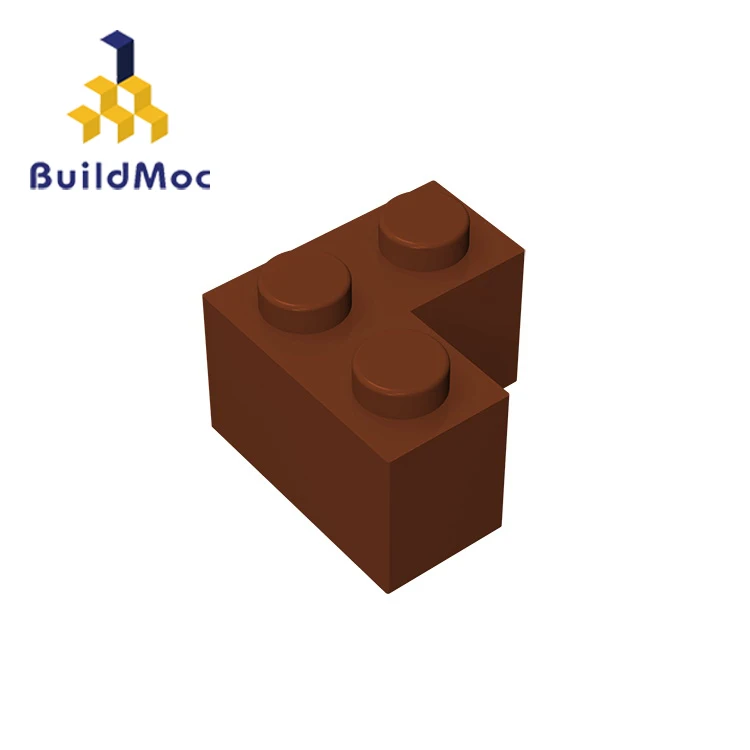 BuildMOC совместимые сборные частицы 2357 2x2 уголок для строительных блоков части DIY