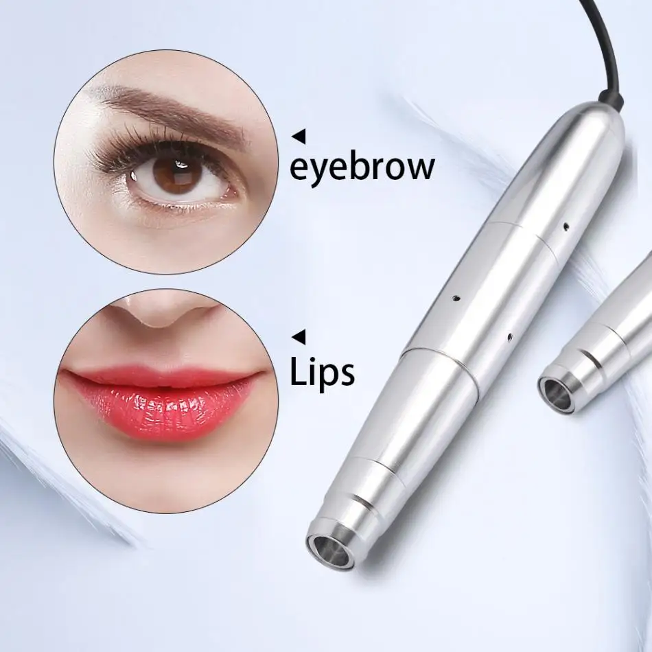 

Pro Electric Tattoo Pen Gun Microblading Eyeliner Eyebrow Lip Tattoo Machine Permanent Makeup Rotary Power Gun Body Art Tools