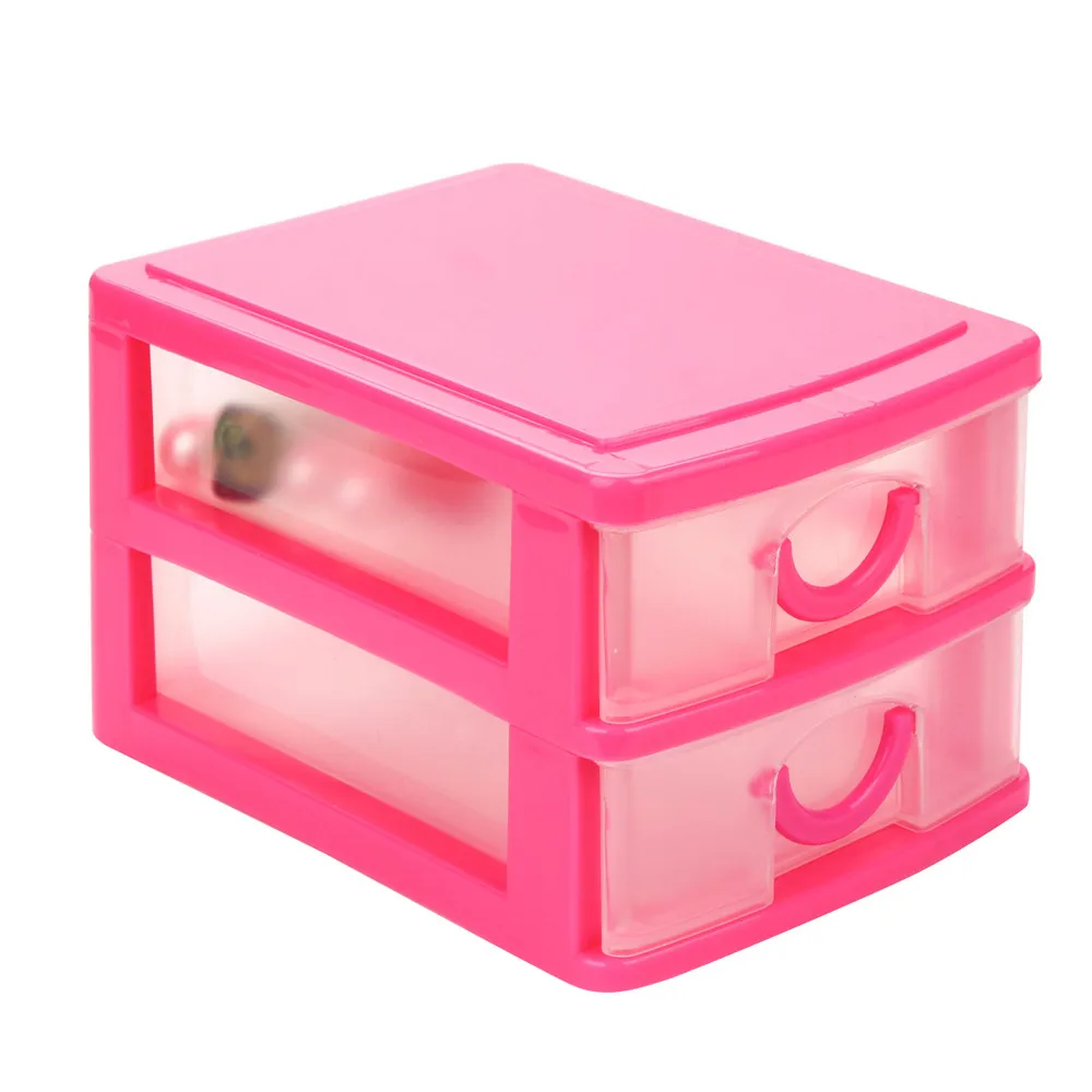 Drawer Plastic Organizer Cabinet Drawers Mini Small Desktop Storage Durable Sundries Case Objects Cajonera meuble de rangement 2 - Цвет: S