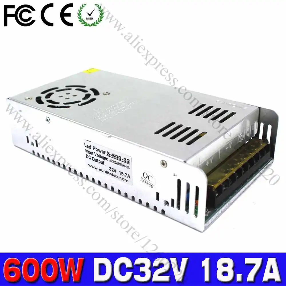 32V600W