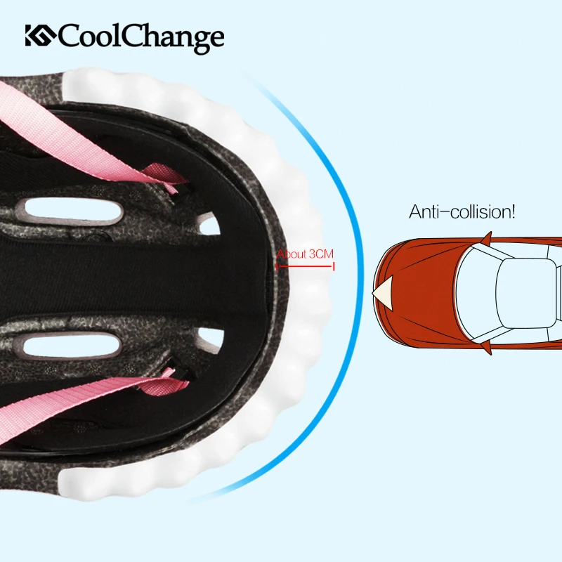 Детский шлем CoolChange детский для горного и шоссейного велосипеда шкив детей