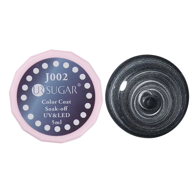 Pearl J002 Ur SUGAR, Одноцветный дизайн ногтей,,, впитываемый гель для краски, УФ светодиодный цветной лак для ногтей - Цвет: Pearl J002