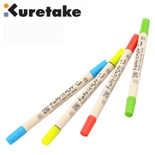 ZIG маркеры для ткани Kuretake кисти ручки TC-4000 FABRICOLOR двойной наконечник DIY для ткани Япония