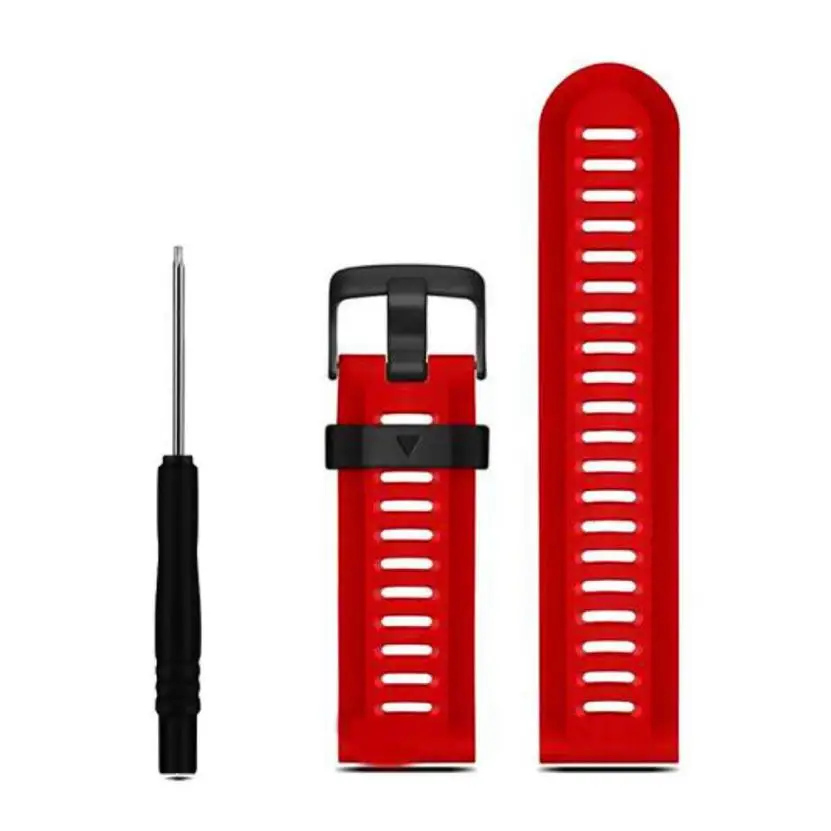 HL мягкий силиконовый ремень сменный ремешок для наручных часов с инструментами для Garmin Fenix 3 авг 10 E22