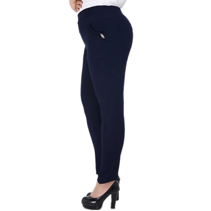 6XL Pants for women 2018 Fashion Big size Full-length High Elastic Trousers Women Pants Fat MM Pencil Pants Clothes For Female 6XL Pants for women 2018 Fashion Big size Full-length High Elastic Trousers Women Pants Fat MM Pencil Pants Clothes For Female