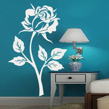 

Wall Decals Flowers Decal Vinyl Sticker Bathroom Kitchen Window Nursery
