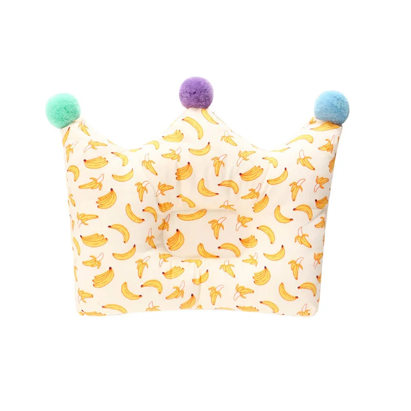 Симпатичная подушка для головы ребенка предотвращает плоскую голова в короне звезда облако постельные принадлежности для новорожденного мальчика девушка комната