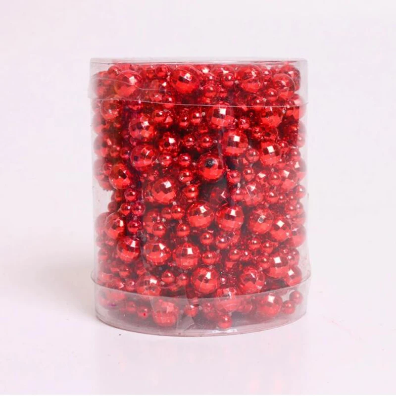4 colour ball bead chain decoration plastic chain christmas decorations 5meter earth beads merry christmas decoration home - Christmas Chain Decorations 4 colour ball bead chain decoration plastic chain christmas decorations 5meter earth beads merry christmas decoration home - Christmas Chain Decorations