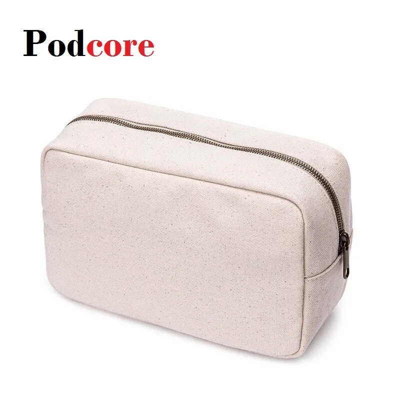 

Canvas Cosmetic Bag Makeup Pouch Inner Bag Toiletry Handbag Neceser Mujer , 23*15*10cm