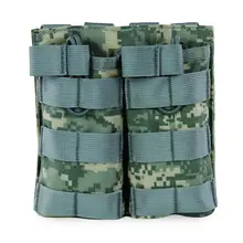 Уличный войсковой MOLLE набор гайковерта с двойным открытым верхом подсумок M4/M16 подсумок для магазинов в страйкболе Военный Набор для пейнтбола