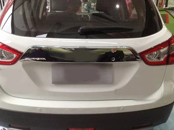 

Chrome Finish Rear Hatch Tailgate Cover Bezel Trim For 2014 suzuki sx4 s-cross