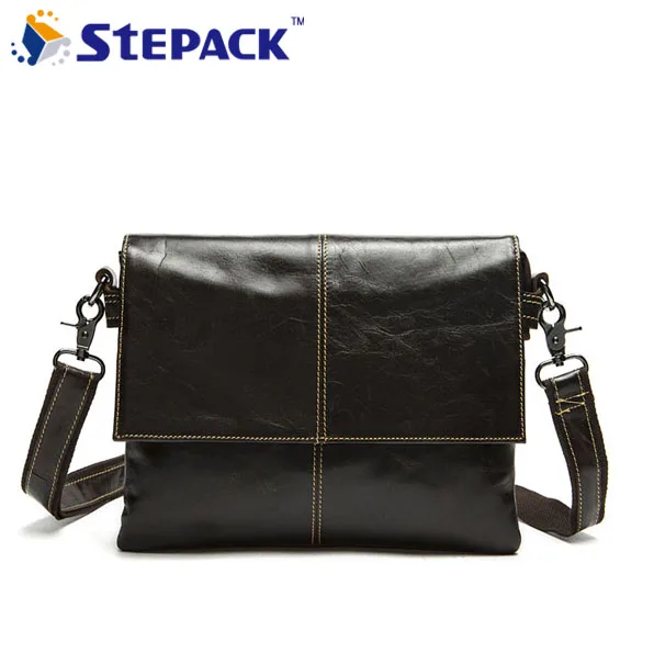 

Hot Selling Fashion Small Cowhide Men Bag Leather Men Messenger BagsCrossbody Bag Men's Travel Bag WMB0130