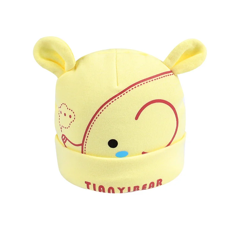 New Thick Winter Baby Hat Newborn Cotton Warm Beanie Bear Ears Tire Hat Cartoon Infant Beanie For Boys Girls Baby Boys Clothing (13)