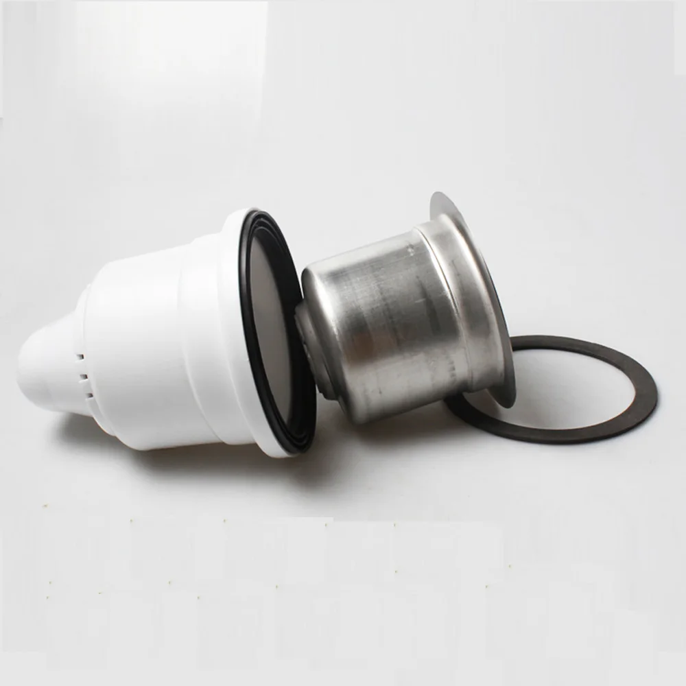 Stainless Steel Kitchen Sink strainer Drain filter with overflow basin waste stopper XK327C001