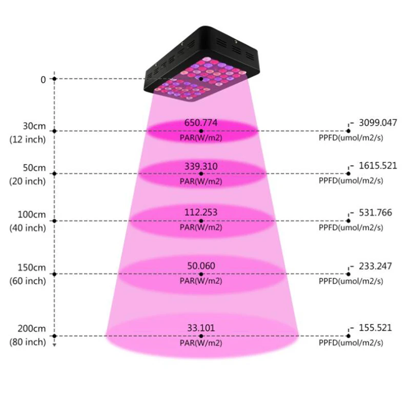 Reflector Series 600W 300W Double Chips LED Grow Light Full Spectrum Indoor Plant Grow Lights Lamps for Indoor Plants (7)