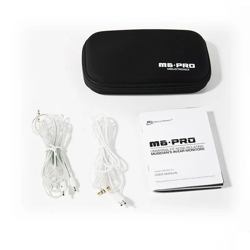 24 часа проводной MEE Audio M6 PRO спортивные наушники для бега Hifi наушники-вкладыши с съемными кабелями с коробкой VS SE535