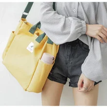 Женские сумки через плечо, многоразовые сумки для продуктов, Экологичная сумка для покупок, сумки через плечо, пляжные дорожные сумки для девушек, студентов