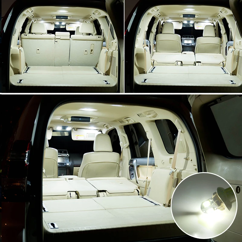 22 шт белые светодиодные с Canbus автомобильный интерьерный комплект ламп для Volkswagen VW Touareg 2003-2010 светодиодный интерьерный светильник