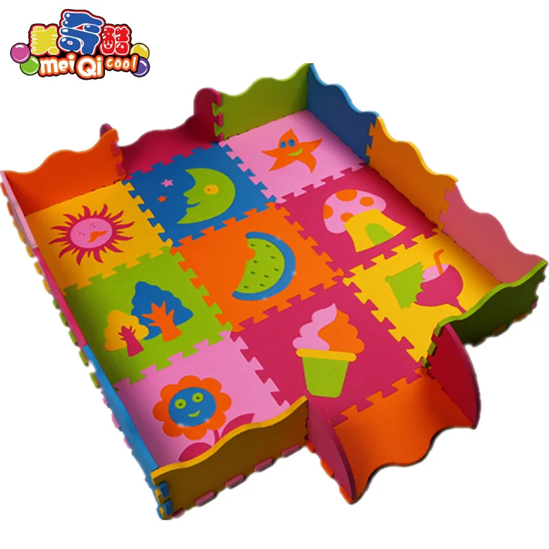 EVA Foam Play Mat Baby Puzzle Floor Mats Fences Carpet Pad Toys For