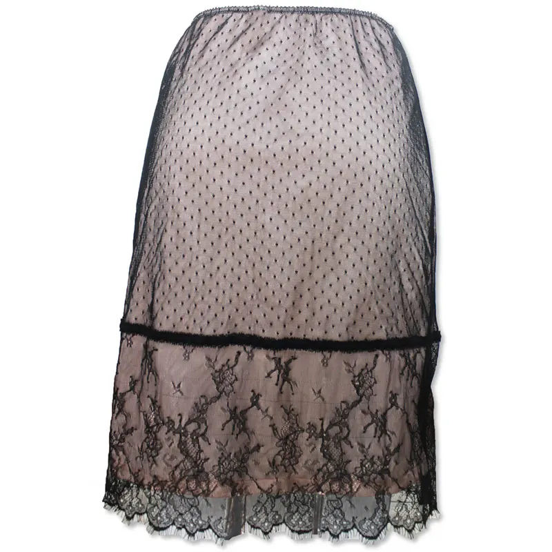 Vintage high-end quality Lace sexy underdress/underskirt for women/female/girl/lady, New fashion Petticoat half slips A014