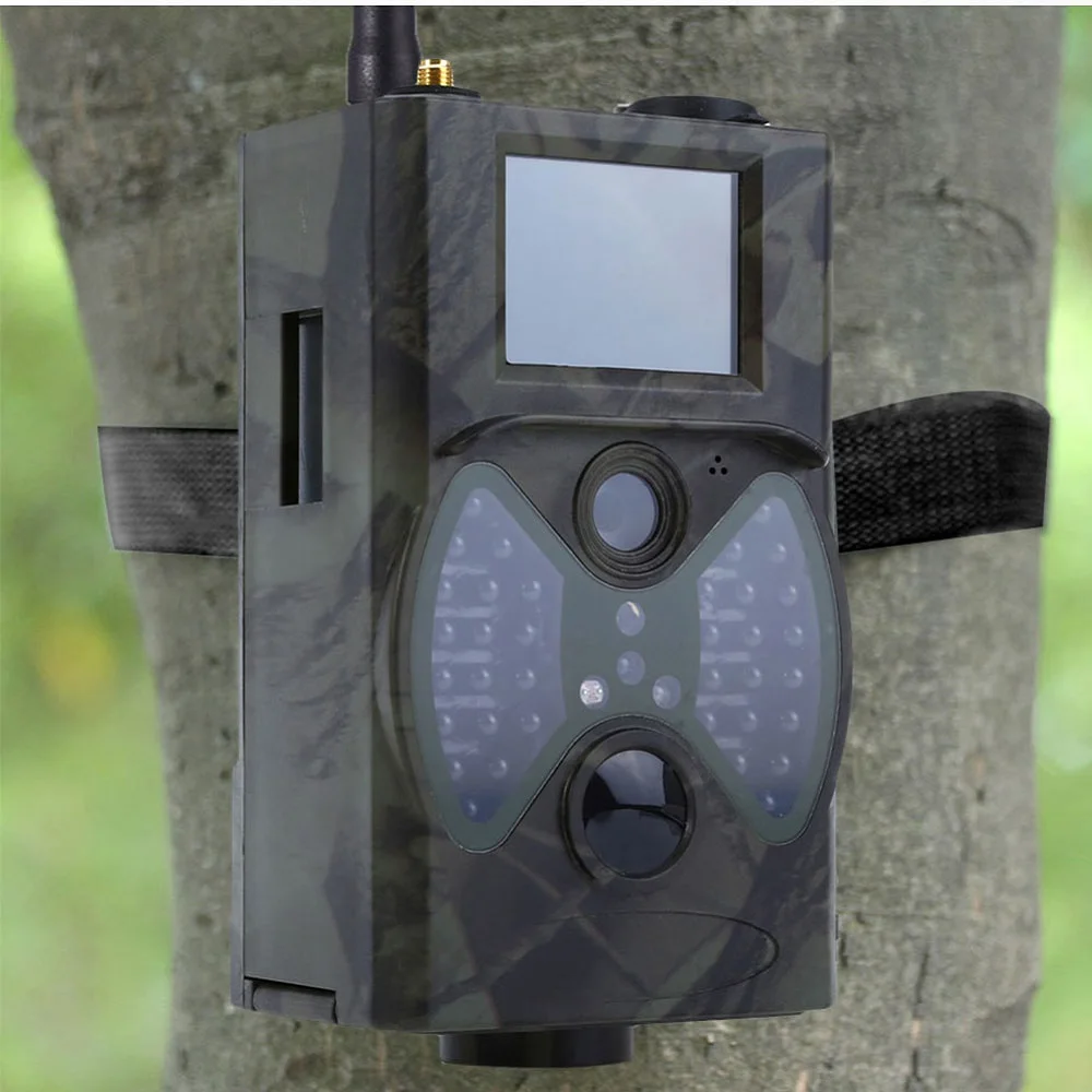 12MP Photo Traps Email MMS GSM 1080P Night Vision Hunting Traps HC300M Wild Hunting Camera Trail Camera Wildlife Camera Chasse