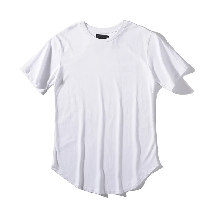 

2019 Summer Men Short Sleeve Extended Hip Hop