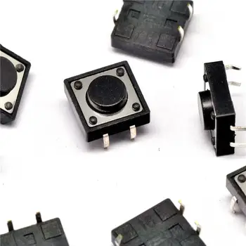 

12*12*5MM Tact Switch Vertical 4 Pin Imported Shutter Micro Switch (200PCS)