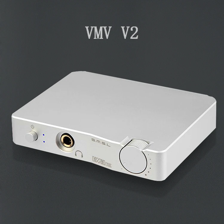 

SMSL VMV V2 Hifi Audio USB DAC 32Bit/384KHz Decoder CM6631A ES9023 Audio USB DAC with Headphone Amplifier USB Input RCA Output