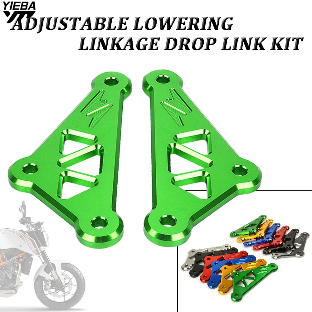 Hight quality Motorcycle Adjustable Suspension Linkage Drop Link Kits Lowering Kit For Kawasaki Z1000 Z 1000 2014 2015 2016 2017
