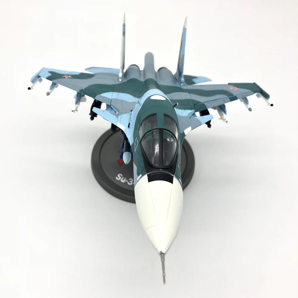 1: 72 Масштаб Модель Su34 сплав модель металлического самолета Военная игрушка хобби