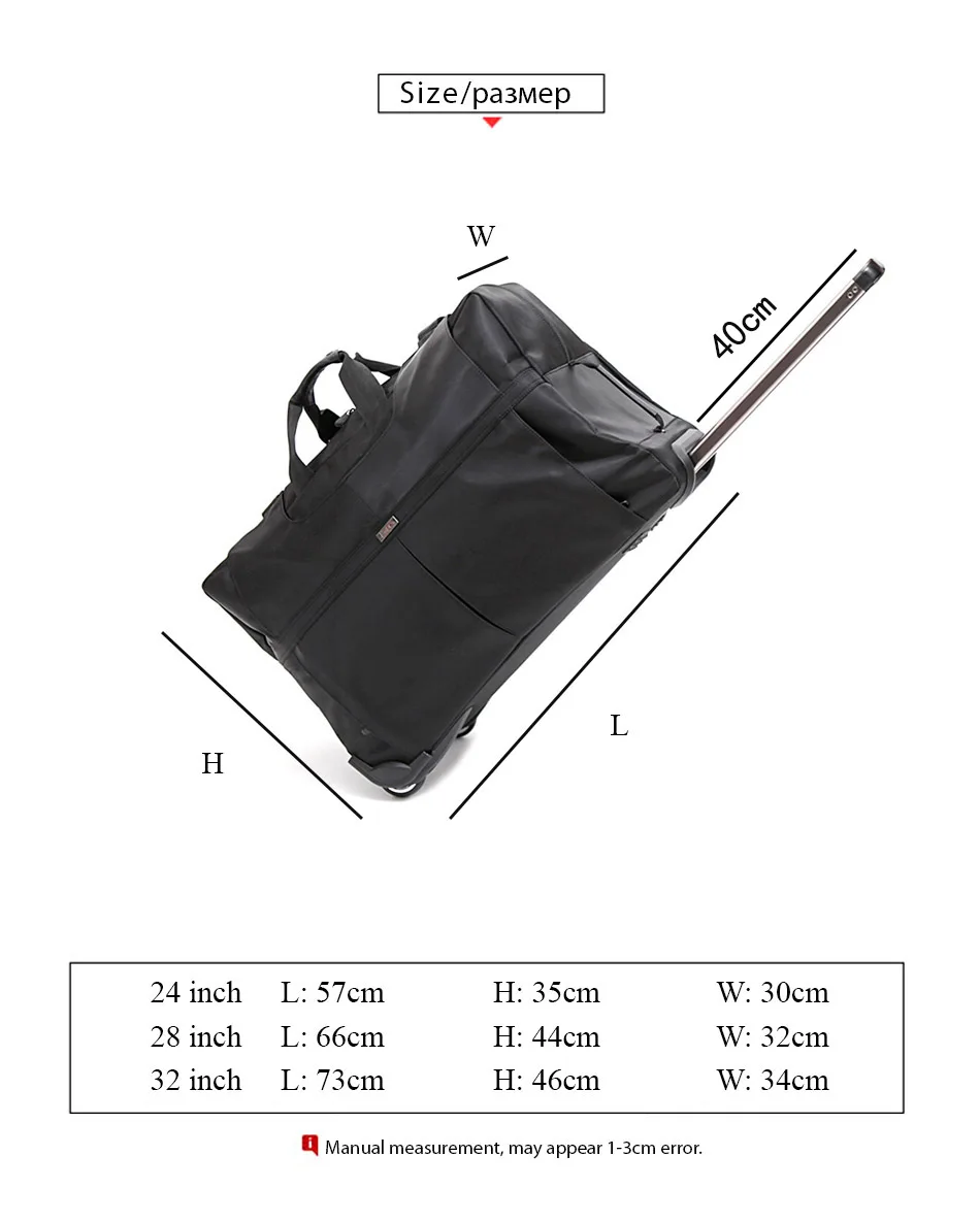 DITD 2" 28" 3" большой водонепроницаемый вещевой мешок сумка на колесиках складной нейлоновый чемодан на колесиках дорожная сумка проверенный ручной Багаж