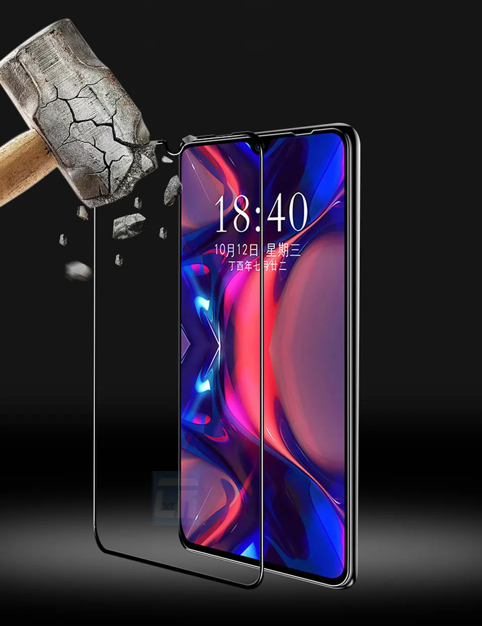 Tempered Glass for huawei y7 2018
