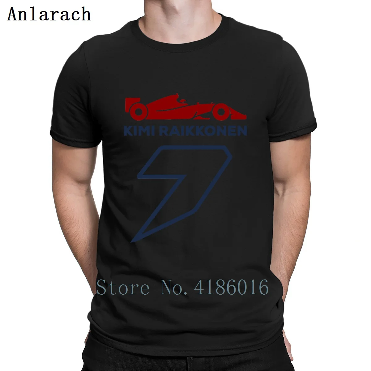 

Kimi Raikkonen 7 T Shirt Basic Funky Basic Solid Summer 2019 Tee Shirt Letter Create Euro Size Fitness