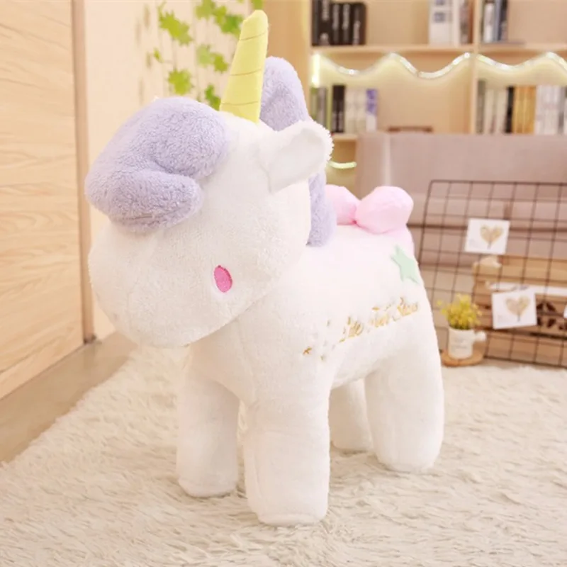 Kawaii Мультяшные мягкие животные детские куклы единорог плюшевые игрушки подарки