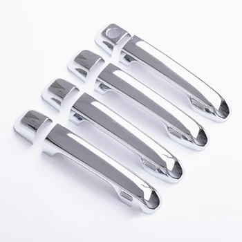 

Car Styling For Toyota Land Cruiser LC200 2016 2017 ABS Chrome Exterior Side Door Handle Cover Trims Decoration Stikers 8pcs/set
