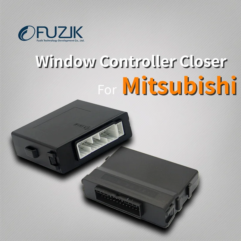 Fuzik Car Power automatic Roll up window closer opener one touch up down for Mitsubishi font