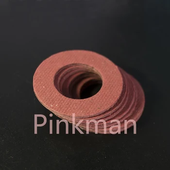 

1000 Pcs M4 4mmx8mmx1mm Red Insulating Fiber Washer