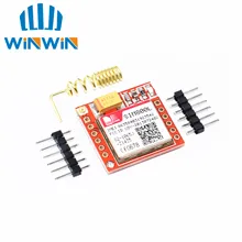 C52 1 шт. маленький SIM800L GPRS GSM модуль карта MicroSIM Core BOard Quad-band ttl последовательный порт
