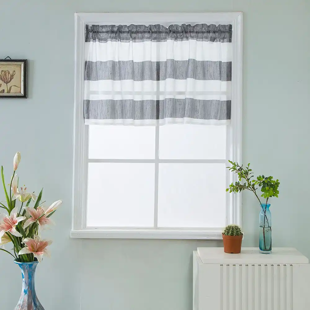 Hot Sale Valance Curtains Home Bedroom Window Extra Wide And Short
