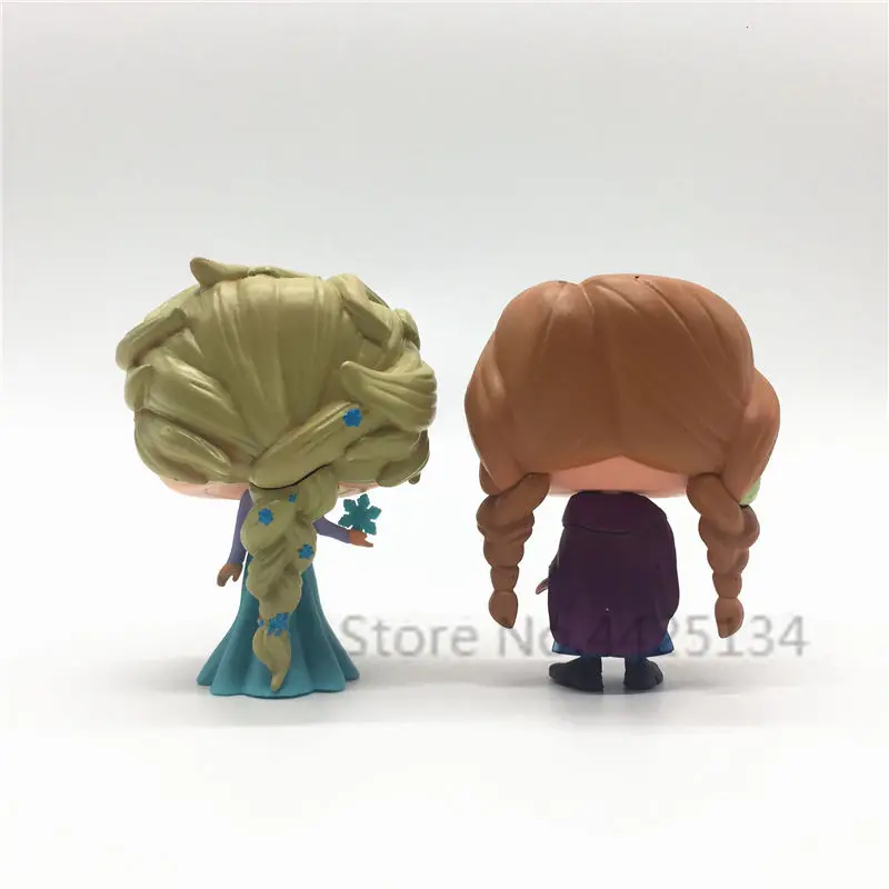 Funko поп тема disney Снежная королева Эльза Анна характер винил действие и игрушки Фигурки фанатов фильмов Модель Коллекция девушка Сюрприз подарок