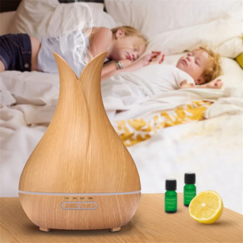 

NEW 400ml aromatherapy essential oil diffuser Ultrasonic humidifier Home Office Ultrasound Bedroom Living Room Study Yoga Spa