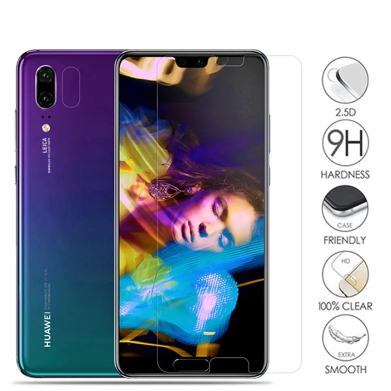 2 Pcs/lot Tempered Glass for Huawei Honor 20 Pro 8X Mate 10 Lite Screen Protector Film on Huawey 20i Protective | Мобильные телефоны