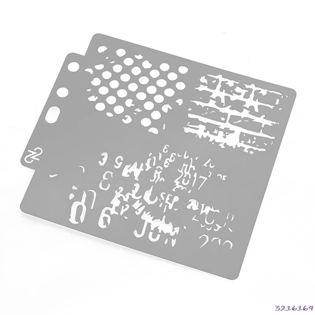 

Stencils Template Painting Scrapbooking Embossing Stamping Album Card Craft DIY